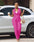 Women's Set Elegant Sleeveless Blazer Top + Pencil Pants Matching Sets