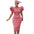 Fashionable Women's Dress Beaded Sleeveless Bodycon Evening Gown