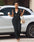 Women's Set Elegant Sleeveless Blazer Top + Pencil Pants Matching Sets