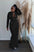 Women's Crochet Lapel Long Sleeve Jumpsuit Two Piece Pants Set Trendy