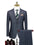 Blazer Vest Pants Luxury High-end Plaid Casual Business Suit Set