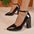 Women’s Shoes: Pimp Buckle Pointed-toe Fashion Crystals Pearl Pendant