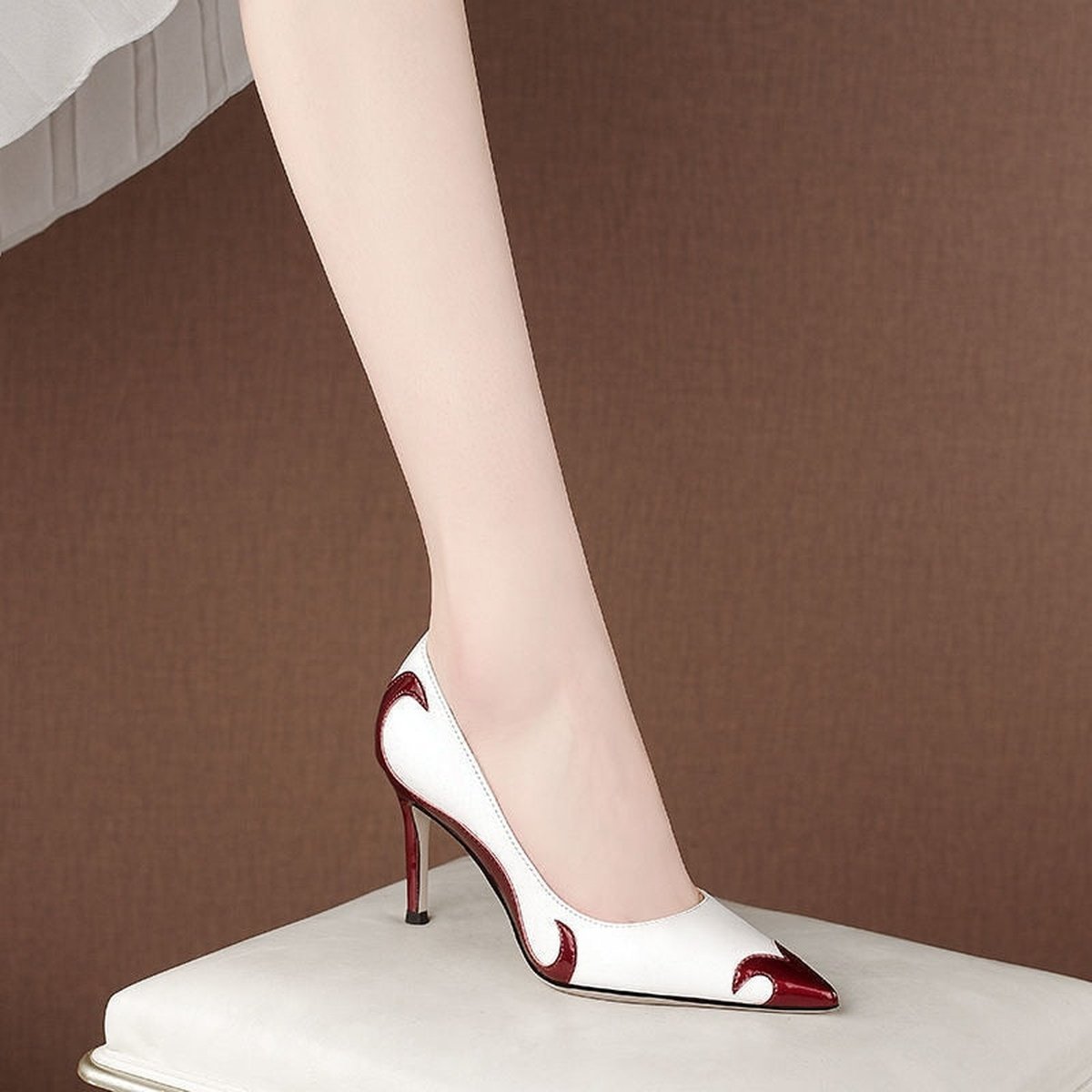 Pointed Toe Stylish Heels Shoe for Parties and Weddings