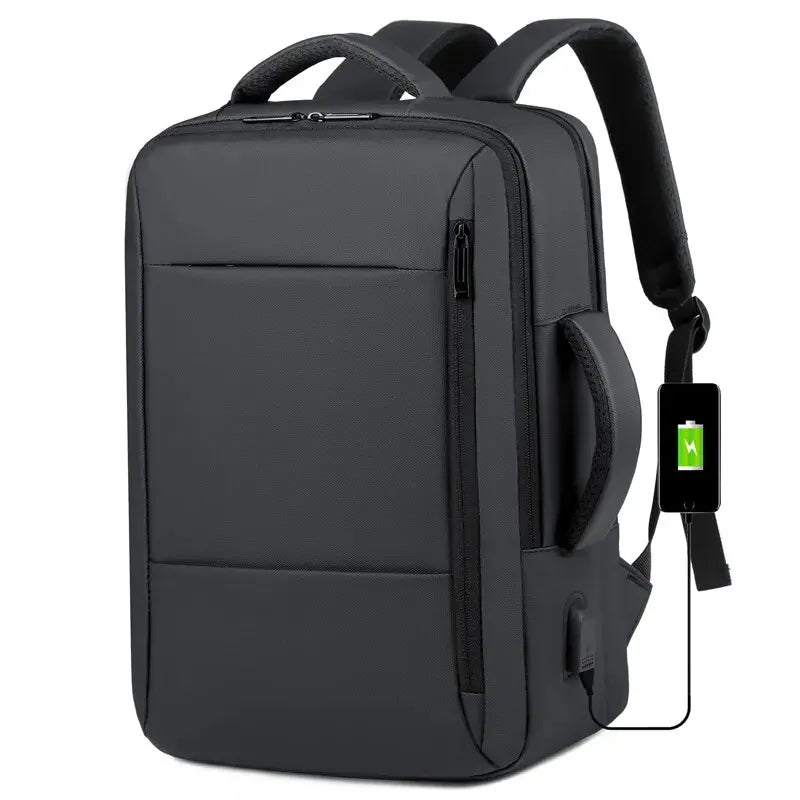 Waterproof Business USB Charging Laptop Travel Back Pack