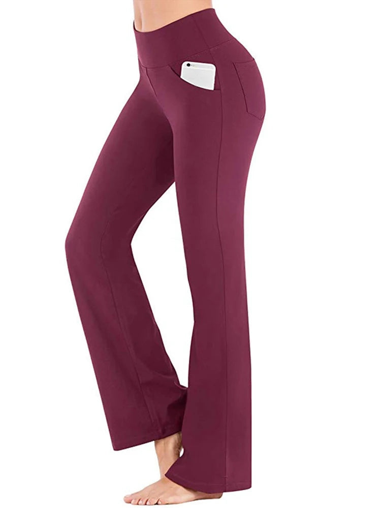 Palazzo Flared Wide Killer High Waist Ladies Career Long Trousers