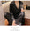 Women's Home wear Set Summer Long-Sleeved Pants Plaid Pajama Set