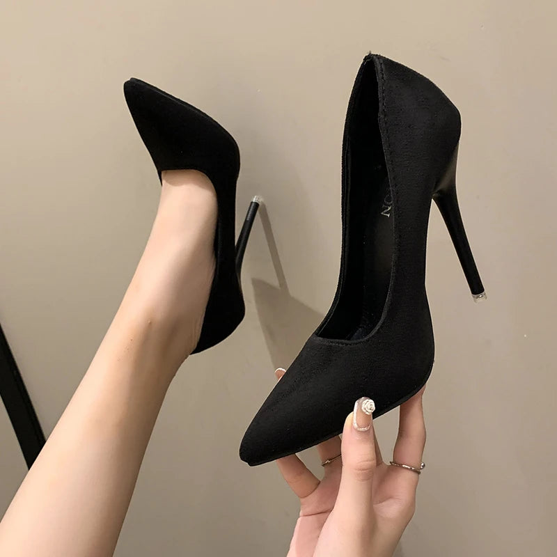 Fashion Women Shoes Stiletto High Heels Shoes Cool 12cm Thin Heels
