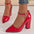 Super High Heel Ankle Strap Pumps Women’s Shoes Pointed Toe Leather