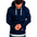 Men's Winter Knitted Sweater Casual Hooded Pullover