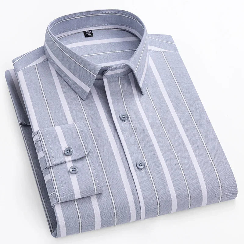 Quality Long Sleeve Shirt for Oxford Shirt Men Regular-Fit