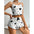 Women's Pajamas Set Sleepwear 2 PCS Short Tank Tops And Shorts Casual