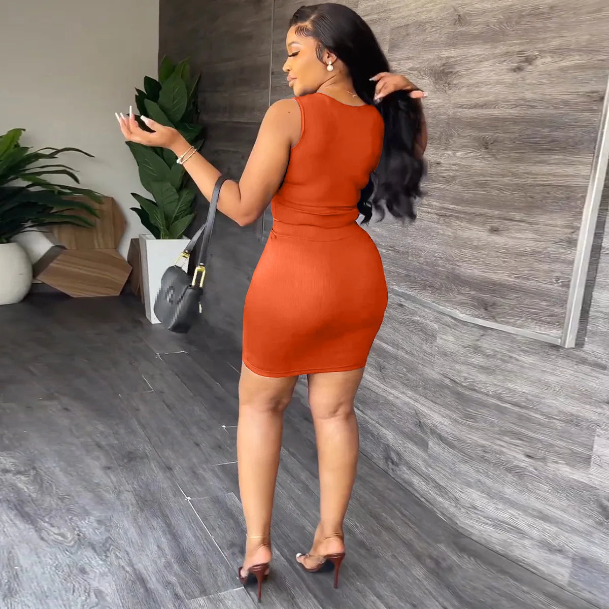 Dress sets two-piece set for women summer outfits Cami Fashion Dress