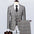Men's Formal Business Office Suit Three-piece Groom Wedding Dress Party Suit