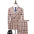 Men's Boutique Fashion Grid Business Casual Suit Jacket Trousers Clothing