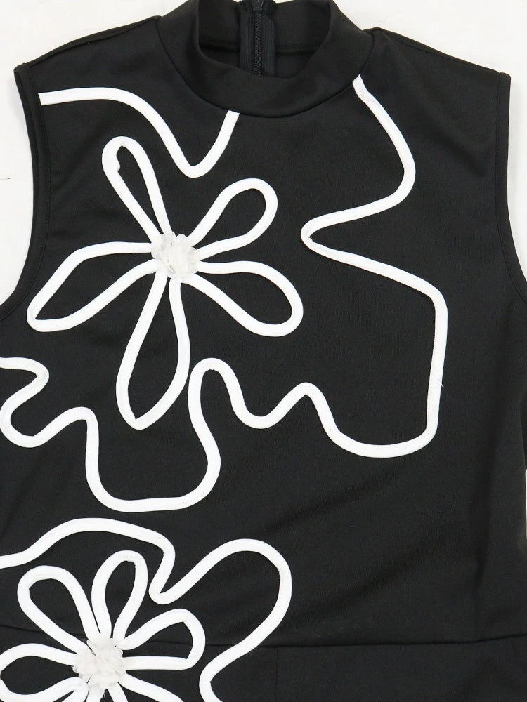 One Piece Women Sleeveless Jumpsuits Fashion Chic Streetwear Outfit