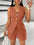 Casual Slim Short Pants Set For Women's Two-Piece Suit Outfit Clothes