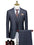 Blazer Vest Pants Luxury High-end Plaid Casual Business Suit Set