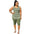 Women's Plus Size Sport two-piece set, Tracksuit Striped Tank Tops