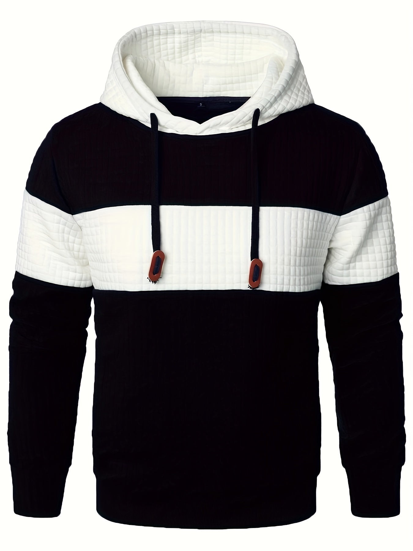 Stylish Men's Loose Fit Hoodie, Casual Long Sleeve Sweatshirt