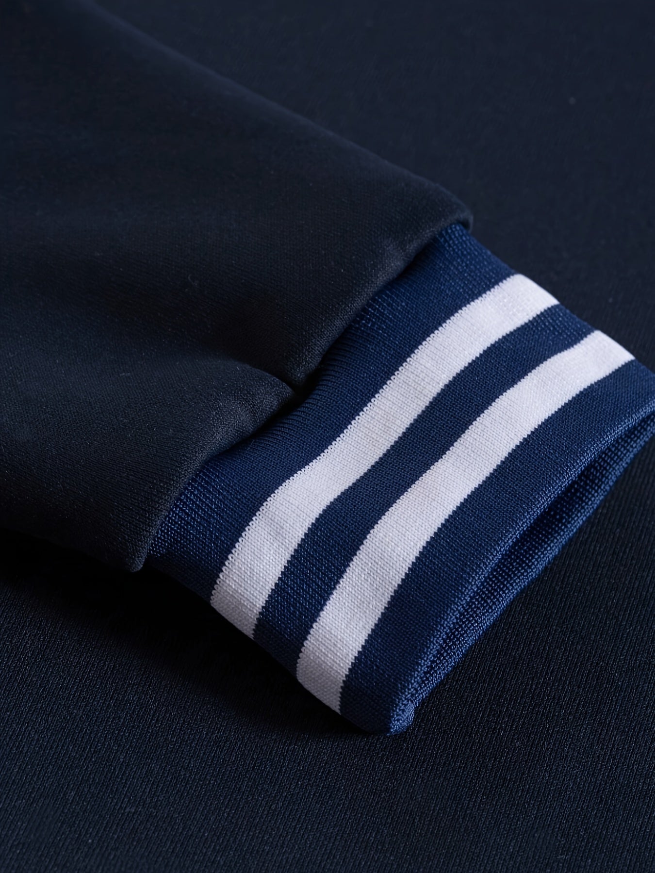 Men's Letter Hoodie with Drawstring and Sweatpants Outfit Set