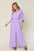 Chic Casual Full Size Half Sleeve Wide Leg Jumpsuit