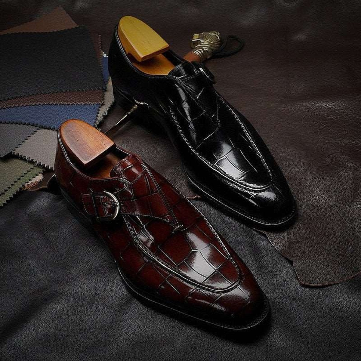 Designer Leather Men's Formal Dress Shoes