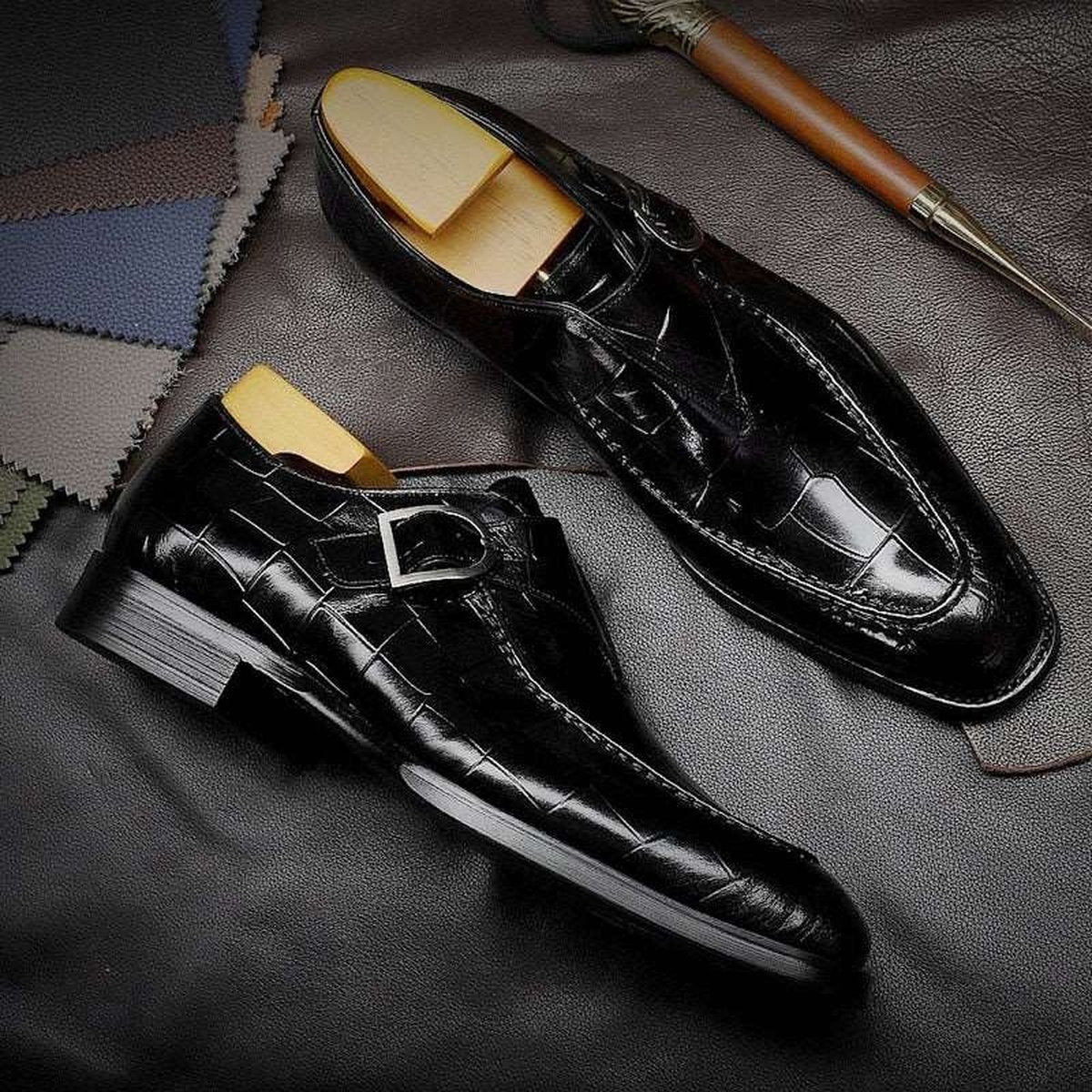 Designer Leather Men's Formal Dress Shoes