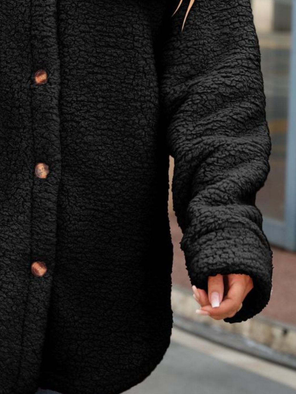 Timeless Elegance and Warmth Classic Sweater Button Down Collared Coat