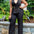 Chic Sleeveless Jumpsuit and Chain Pants for Women's Spring and Summer