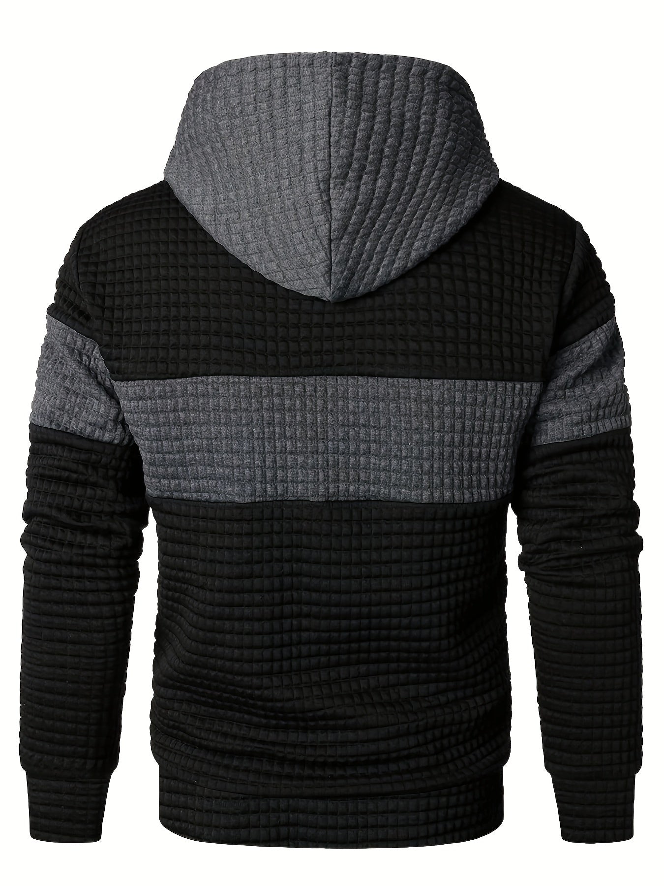 Stylish Men's Loose Fit Hoodie, Casual Long Sleeve Sweatshirt