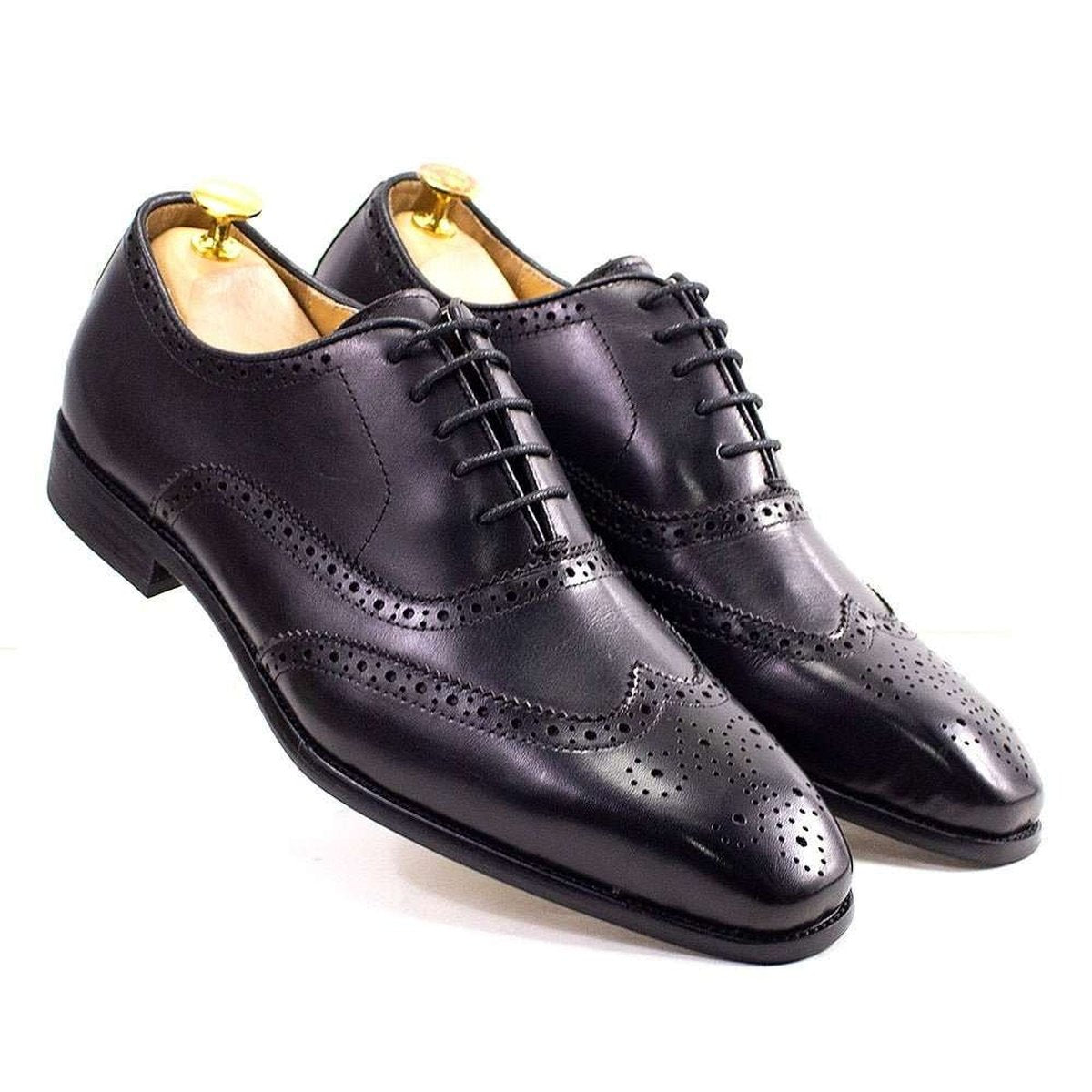 Handmade Men's Oxford Leather Classic Business Formal Shoe