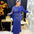 Luxury Women Plus Size African Wedding Party Long Dress