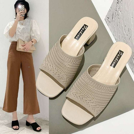 Women Fashionable Footwear Closed Toe Sandals and Slipper