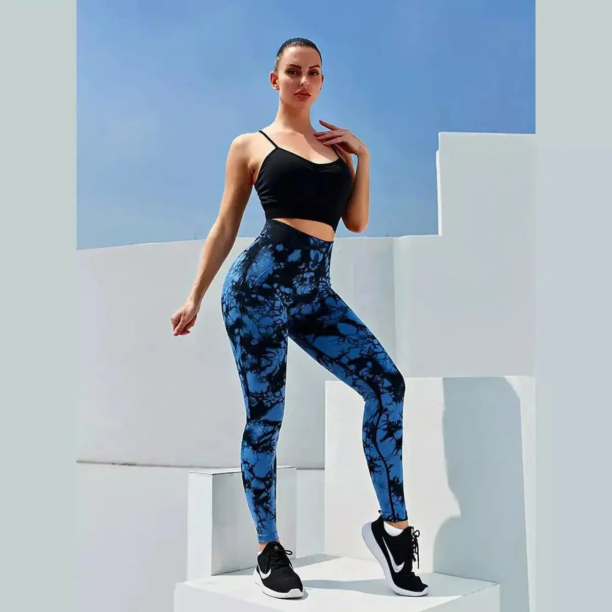 Push Up High Waist Leggings Stretch Athletic Pants for Women