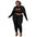 Matching 3-Piece Set Plus Size Pant & Open Cut Chest Legging