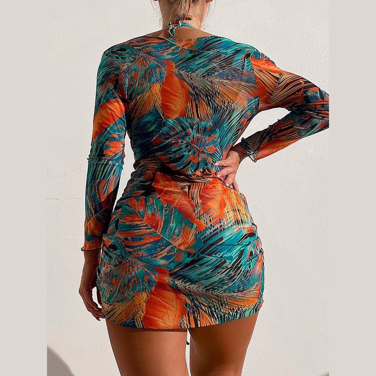 Sultry Halter Triangle Bikini Set: Elevate Your Beach Style