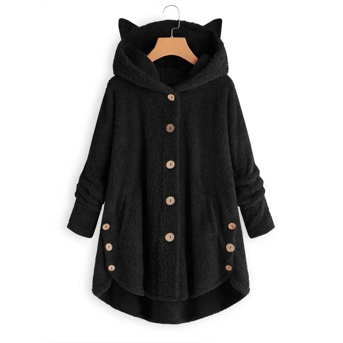 Warm Teddy Bear Coat Wool Jacket For Women