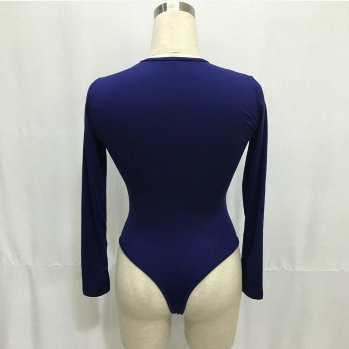 Chic Long Sleeve Bodycon Romper Bodysuit for Women