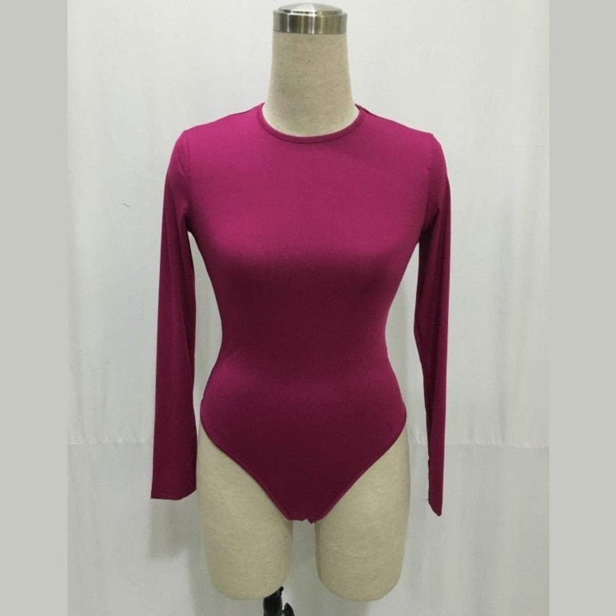 Chic Long Sleeve Bodycon Romper Bodysuit for Women