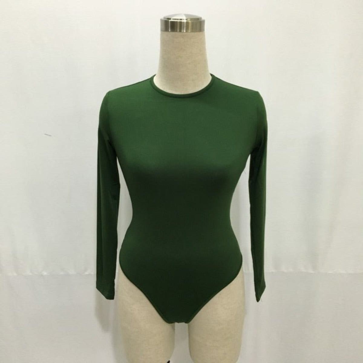 Chic Long Sleeve Bodycon Romper Bodysuit for Women