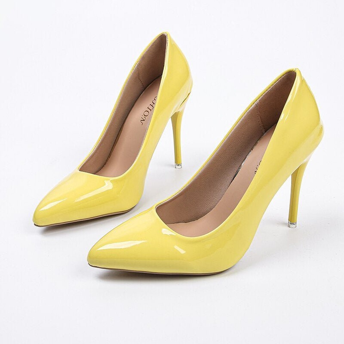 Stiletto Women's high heel shoes with Fashionable patent pumps