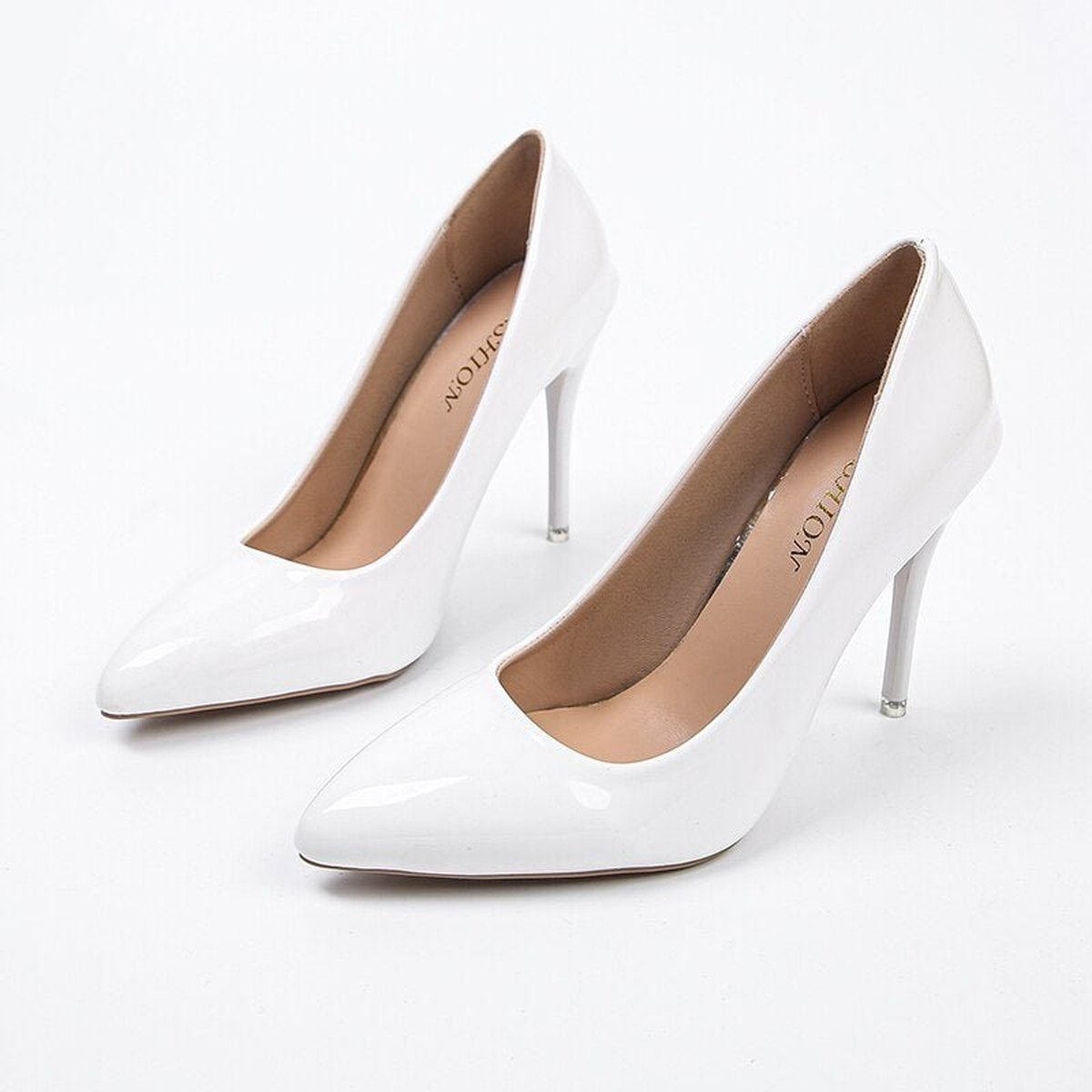 Stiletto Women's high heel shoes with Fashionable patent pumps